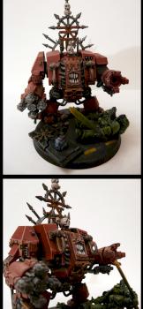 chaos dreadnought by Malholm