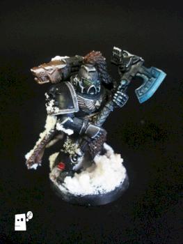Space Wolves ~ Runic Priest by NeedMoreSiesta