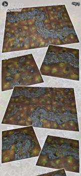 MODULAR 72x48 ROADBOARD fantasy scenery terrain surface by studiolevel