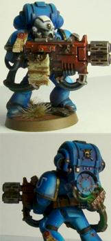 ultramarines veteran by Kerinor