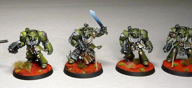 Dark angels deathwing terminators ( dark vengeance) by Lore Nicolas