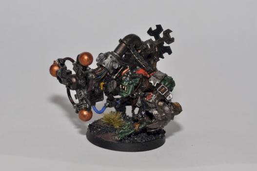 Ork Big Mek with Kustom Mega-Blasta by Darko_3000