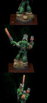 Dark Angel Veteran Sergeant - Dark Vengeance by AkhRa