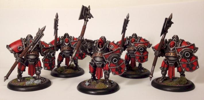 Khador Man o' War Shocktroopers by Russg