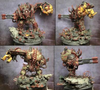 Hellbrute with Autocannon (and Imperial Fist Buddy) by Prometheus