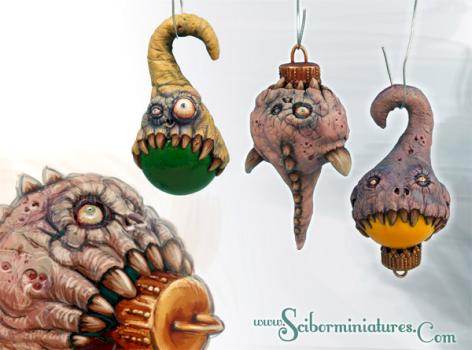 Christmas promo miniatures by Scibor