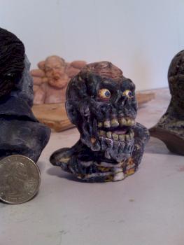 Tar Man zombie bust by Madden