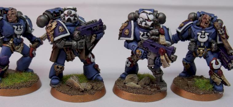 Ultramarine Tyrannic War Veterans by mminghella71