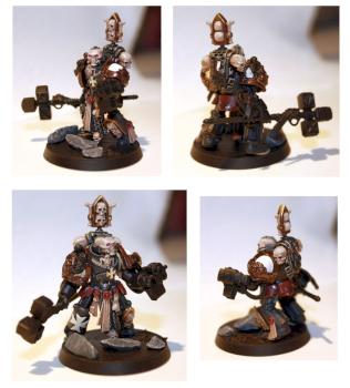 Black Templars Terminator Chaplain by KuBi4K
