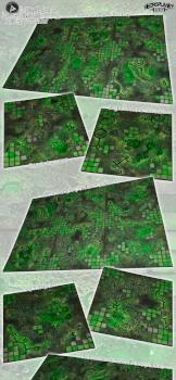 NECRON 72x48 GAMEBOARD scenery terrain surface by studiolevel