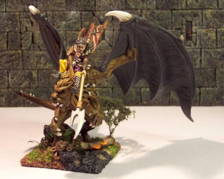 Dark Elf Manticore - with removeable Beastmaster by Kheldar