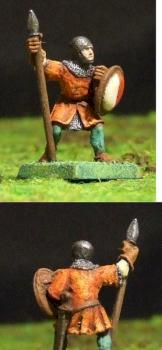 Old Brettonian Spear and Shield by heleanor