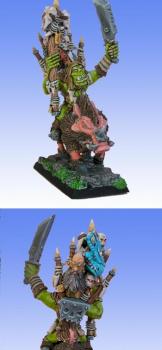 Orc Shaman on Boar by phael_minis