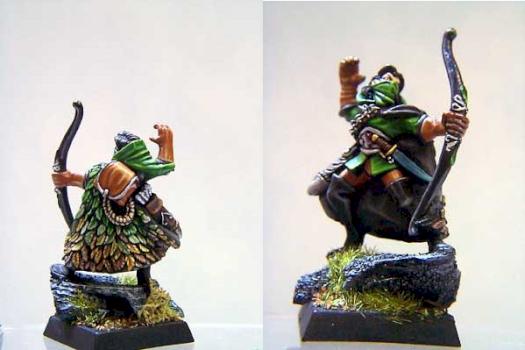 Wood Elf Waywatcher by hammerandbrush
