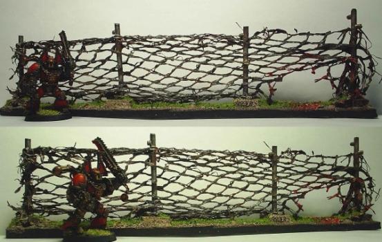 mesh fence by bretonian man