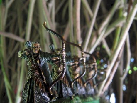 Elvish bowmen by Kay