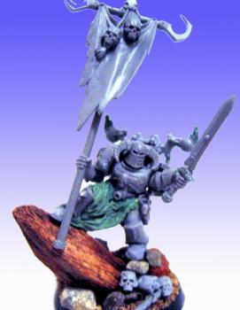 Chaos Space Marine Lord by mmmNurgle