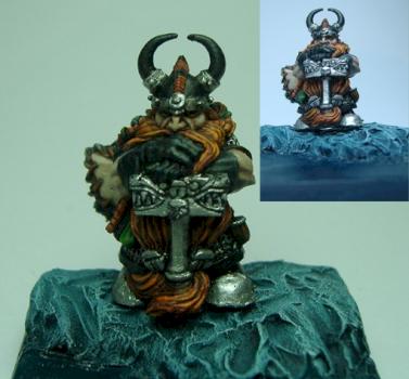 Dwarf chap by Leavesden