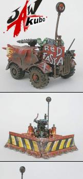 Space ork buggies by jaw