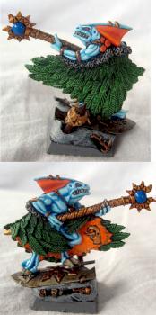 Skink Priest by middleearth models