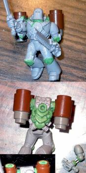 Pre-Heresy assault marine by Dante, The Dark