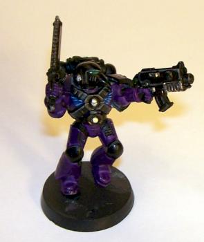 Space Marine Crimson Rose by Antilles