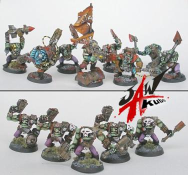 Space ork stormboyz by jaw