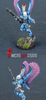 Eldar Swooping Hawk Exarch by MiG