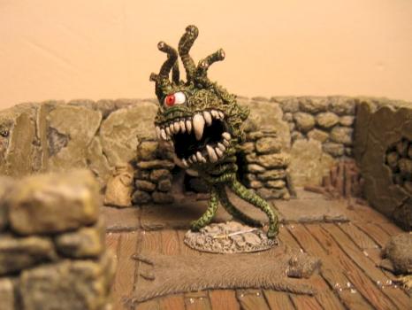 Green eye beast beholder by Law