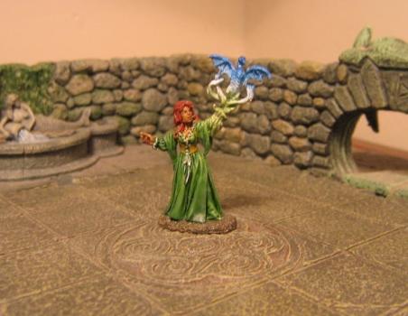 Female wizard by Law