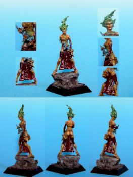 Maelyn with little conversion (with Azure Hunter's legs) by DavBan