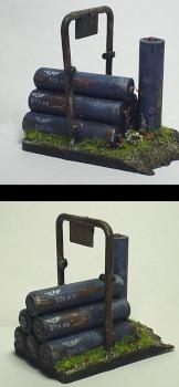 old batteries by bretonian man