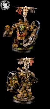 Warhammer 40K Space Orks, Ghazghkull Thraka, Yellow by cool-minis.com