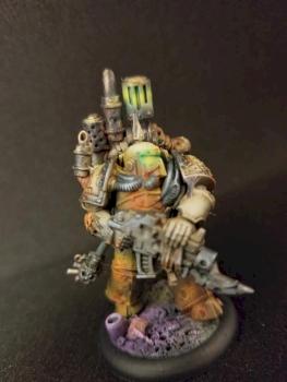 Plague Marine (better photo) by Kuldunax