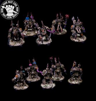 Warhammer 40k, Chaos Space Marin, Chaos Terminators by cool-minis.com