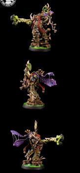 Warhammer 40K, Death Guard Malignant Plaguecaster by cool-minis.com