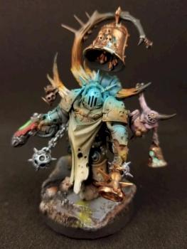 Bioluminescent Nurglite (better photo) by Kuldunax