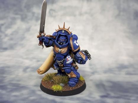 Ultramarine Primaris Captain by f1r3back