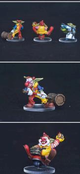 Gob'z'Heroes (Gob'Clown, Gob'Burger, Gob'Doctor) by Shi Vral
