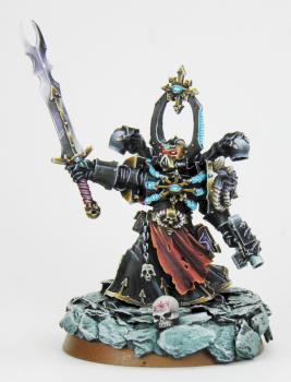 Black Legion Chaos Space Marine Sorcerer by RedPyramid