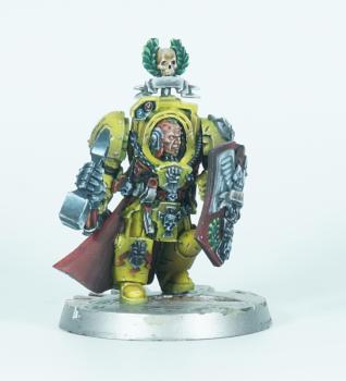 Imperial Fists Captain Lysander by grumble