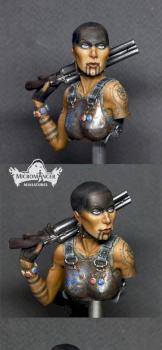 Ossah the Ash Raider by 4K_