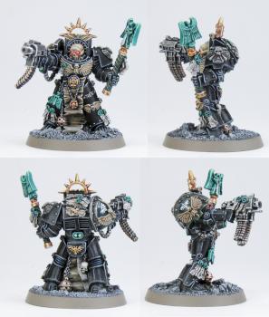 Dark Angels Terminator Chaplain by RedPyramid