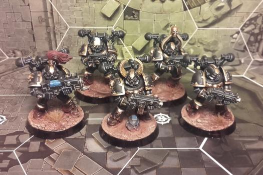 Chaos Space Marines - Black Legion by Czuprynsky