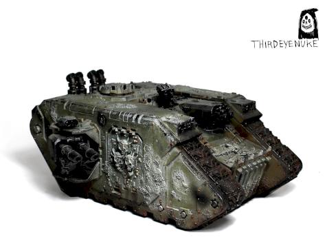 Death Guard Chaos Land Raider by ThirdEyeNuke