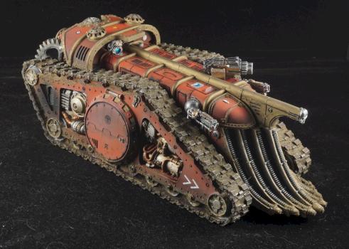 Mechanicum Triaros Armoured Conveyer by grumble