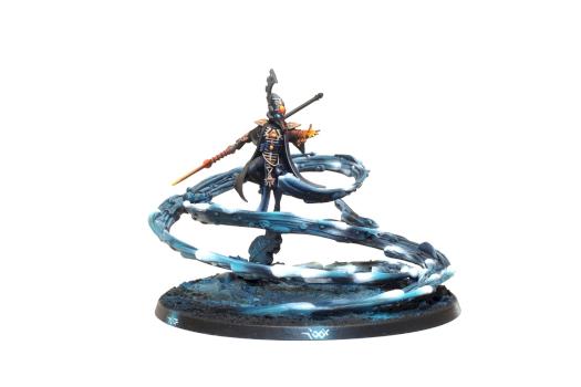 Eldar Farseer + Celestant Prime + Harlequin Shadowseer by totally_mini