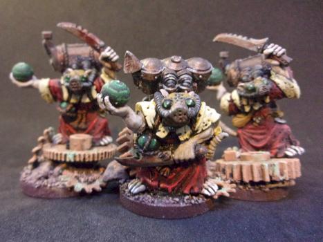 Poisoned Wind Globadiers (Skyre Acolytes) by InspiredOgreStudio