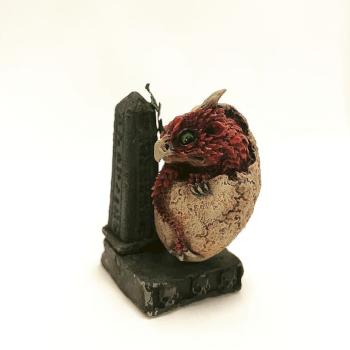 Red drake from egg by IreMoon