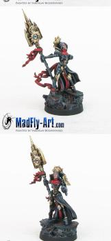 Sol-Sarya, Priestess of the Sun of Thorns by MadFlyArtStudio